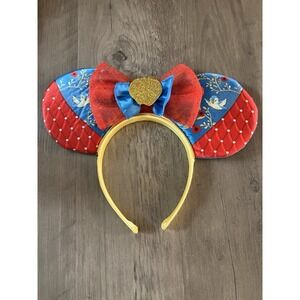 MINNIE MOUSE Disney Princess Snow White Headband OSFM Very Good Condition!